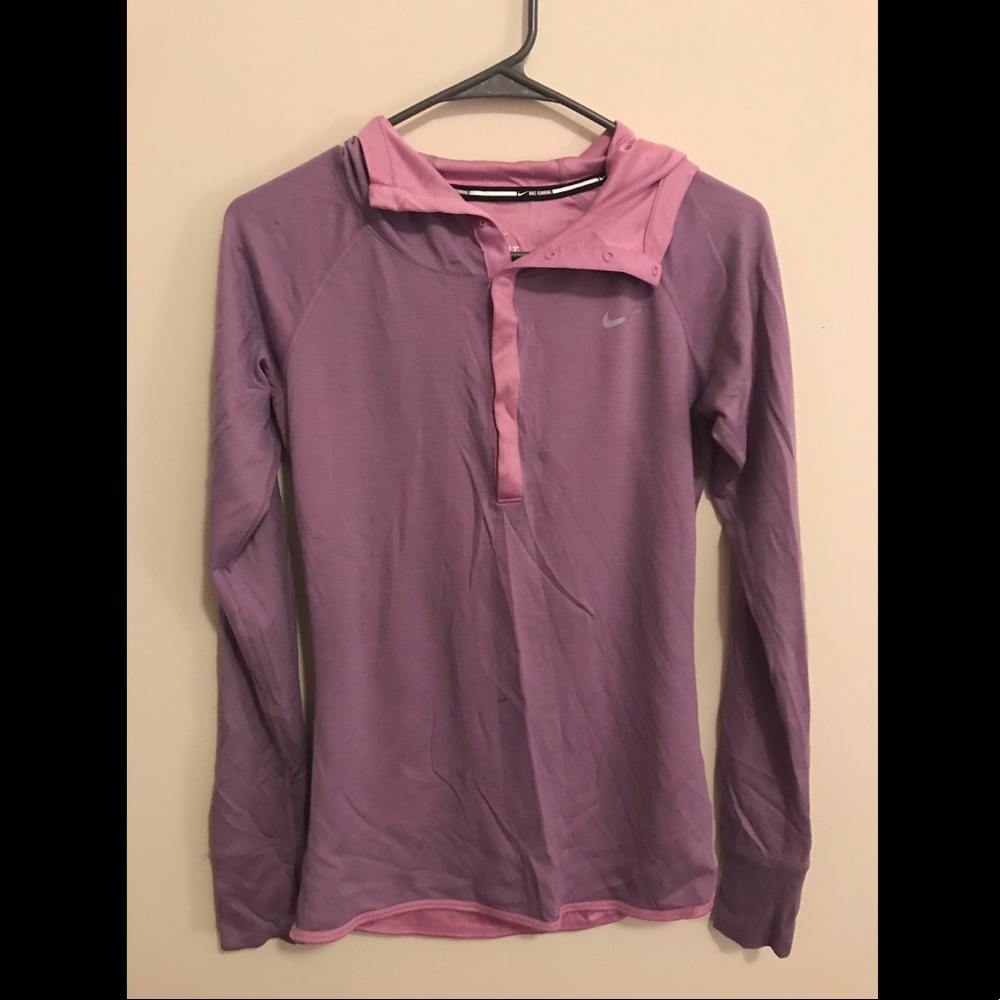 Nike dry fit running long sleeve top